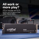 Dysk SSD P310 4TB M.2 NVMe PCIe 4.0 2280 7100/6000 Crucial