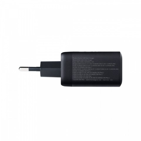 Ładowarka 65W GaN USB 2xUSBC 1xUSBA PD QC Adata