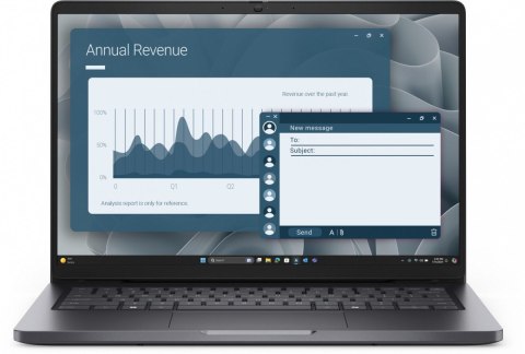 Laptop Dell Pro 14 PC14255/AMD Ryzen 3 210/8GB/512GB SSD CL25/14.0 FHD+/AMD Radeon 740M/FgrPr/Cam & Mic/WLAN + BT/Backlit Kb/3 C