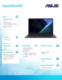 Notebook ExpertBook B1 B1503CVA-S72273W - i5-1334U/16GB/512GB/15.6 FHD/Win 11 HOME /3YRS Asus