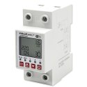 Przekaźnik 63A na szynę DIN z licznikiem energii elektrycznej | Timer | Tuya | Wi-Fi | LED  Qoltec