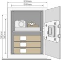 Sejf podstawowy YSV biurowy YALE HOME