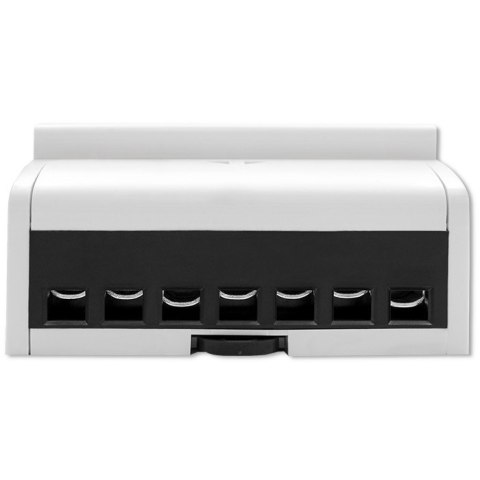 Trójfazowy dwukierunkowy elektroniczny licznik | miernik zużycia energii na szynę DIN | 400V | 100A | LCD | 4P Qoltec