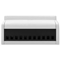 Trójfazowy dwukierunkowy elektroniczny licznik | miernik zużycia energii na szynę DIN | 400V | 100A | LCD | 4P Qoltec