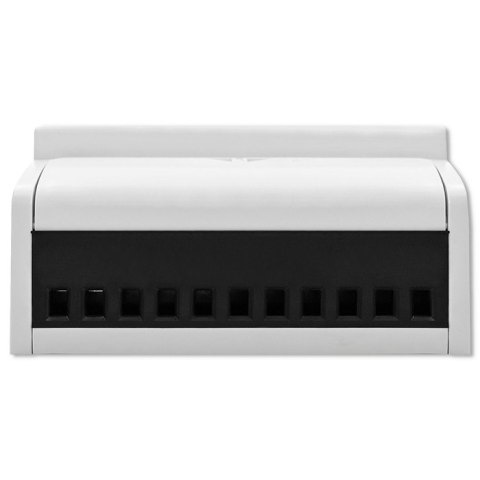 Trójfazowy dwukierunkowy elektroniczny licznik | miernik zużycia energii na szynę DIN | 400V | 100A | LCD | 4P Qoltec