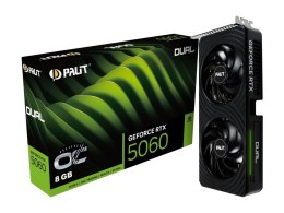 Karta graficzna GeForce RTX 5060 DUAL OC 8GB GDDR7 128bit 3DP/HDMI Palit