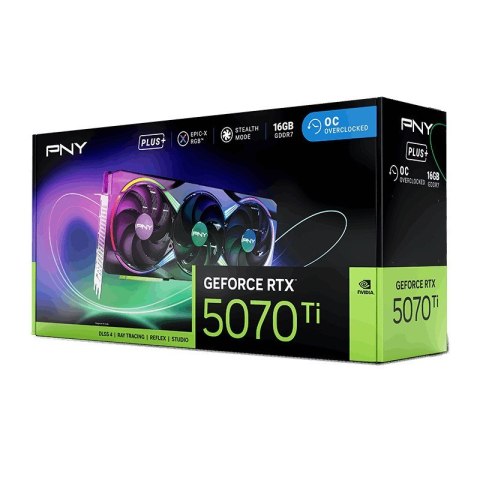 Karta graficzna GeForce RTX5070Ti+ 16GB ARGB VCG5071T16TFXXPB1-O