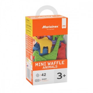 Klocki Mini Waffle - Zwierzęta 42 elementy Marioinex