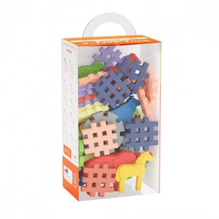 Klocki Mini Waffle - Zwierzęta 42 elementy Marioinex
