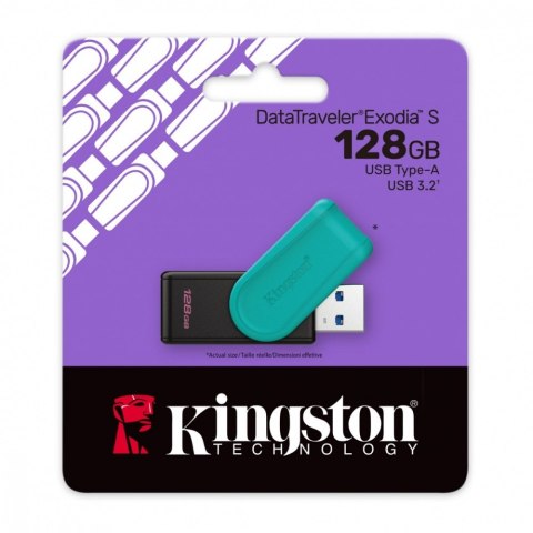Pendrive Data Traveler Exodia S 128GB USB3.2 Gen1 Kingston