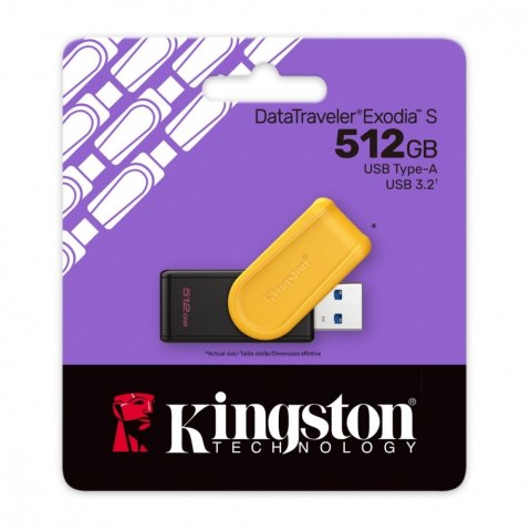 Pendrive Data Traveler Exodia S 512GB USB3.2 Gen1 Kingston