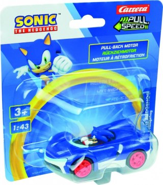 Pojazd Pull & Speed (pull-back) Sonic - Team Sonic Racing Carrera