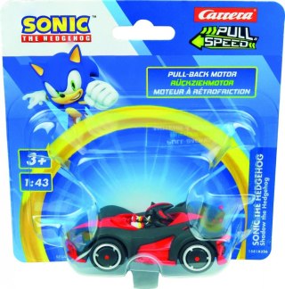 Pojazd Pull & Speed (pull-back) Sonic - Team Sonic Racing Shadow Carrera