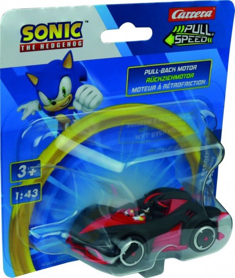Pojazd Pull & Speed (pull-back) Sonic - Team Sonic Racing Shadow Carrera
