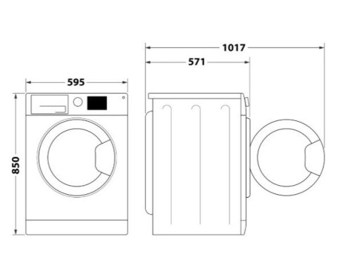 Pralka FFL6238BPL Whirlpool