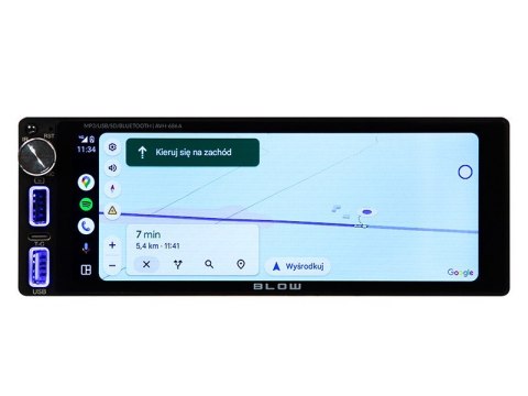 Radio samochodowe AVH-686A 1DIN 7 cali RDS MP3/USB/micro SD/BLUETOOTH BLOW Radio samochodowe AVH-686A 1DIN 7 cali RDS MP3/USB/micro SD/BLUETOOTH BLOW
