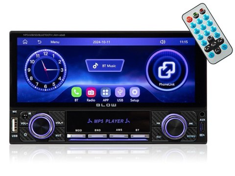 Radio samochodowe AVH-686B 2DIN 7 cali RDS MP3/USB/micro SD/BLUETOOTH BLOW Radio samochodowe AVH-686B 2DIN 7 cali RDS MP3/USB/micro SD/BLUETOOTH BLOW
