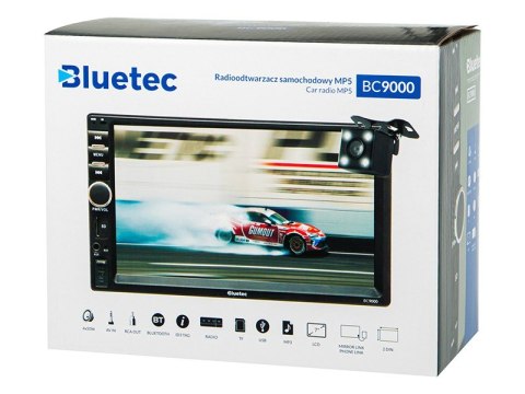 Radio samochodowe BC9000 2DIN 7 cali RDS USB microSD 4x50W kamera cofania BLOW Radio samochodowe BC9000 2DIN 7 cali RDS USB microSD 4x50W kamera cofania BLOW
