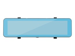 Rejestrator video BLACKBOX DVR F620 Carplay Android kamera + kamera tylna BLOW