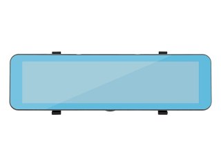 Rejestrator video BLACKBOX DVR F620 Carplay Android kamera + kamera tylna