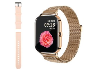 Smartwatch X16 Bluetooth różowy BLOW