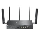 Brama sieciowa gigabitowa Omada 4G+ Cat6 AX3000 VPN with 4-Port PoE+PORT: 1× Gigabit SFP WAN/LAN Port, 1× Gigabit RJ45 WAN Port, TP-LINK