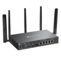 Brama sieciowa gigabitowa Omada 4G+ Cat6 AX3000 VPN with 4-Port PoE+PORT: 1× Gigabit SFP WAN/LAN Port, 1× Gigabit RJ45 WAN Port, TP-LINK