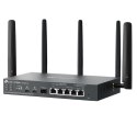 Brama sieciowa gigabitowa Omada 4G+ Cat6 AX3000 VPN with 4-Port PoE+PORT: 1× Gigabit SFP WAN/LAN Port, 1× Gigabit RJ45 WAN Port, TP-LINK