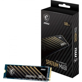 Dysk SSD SPATIUM M450 500GB M.2 PCIe 4.0 3600/2300MB/s MSI