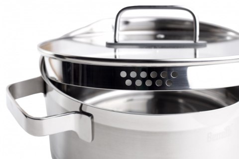 Garnek z pokrywą 24 cm MISTRAL 5,5 L BR-7344 Berretti Garnek z pokrywą 24 cm MISTRAL 5,5 L BR-7344 Berretti