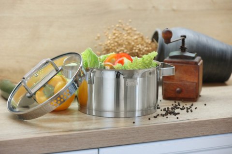 Garnek z pokrywą 24 cm MISTRAL 5,5 L BR-7344 Berretti Garnek z pokrywą 24 cm MISTRAL 5,5 L BR-7344 Berretti