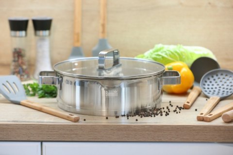 Garnek z pokrywką 26 cm Mistral 4,5 L BR-7351 Berretti Garnek z pokrywką 26 cm Mistral 4,5 L BR-7351 Berretti