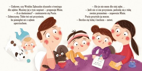 Książeczka Pucio i Wróżka Zębuszka Nasza księgarnia