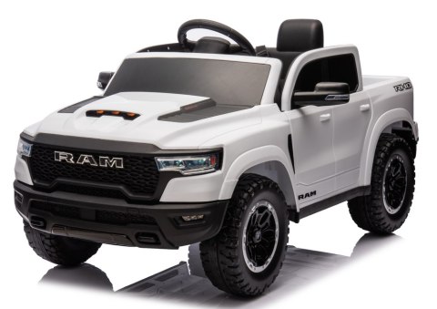 LEAN CARS Auto Na Akumulator ZB618 Dodge Ram Biały LEAN CARS Auto Na Akumulator ZB618 Dodge Ram Biały