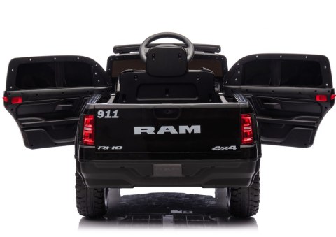 LEAN CARS Auto Na Akumulator ZB618P Dodge Ram Policyjny Czarny LEAN CARS Auto Na Akumulator ZB618P Dodge Ram Policyjny Czarny