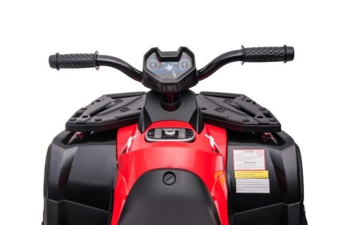 LEAN CARS Quad Na Akumulator S615 Czerwony 24V LEAN CARS Quad Na Akumulator S615 Czerwony 24V