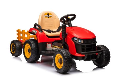 LEAN CARS Traktor Na Akumulator BBH-030 Czerwony LEAN CARS Traktor Na Akumulator BBH-030 Czerwony