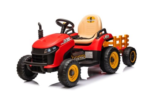 LEAN CARS Traktor Na Akumulator BBH-030 Czerwony LEAN CARS Traktor Na Akumulator BBH-030 Czerwony