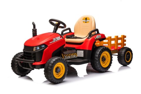 LEAN CARS Traktor Na Akumulator BBH-030 Czerwony LEAN CARS Traktor Na Akumulator BBH-030 Czerwony