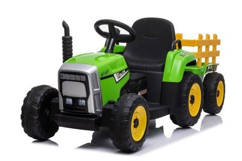 LEAN CARS Traktor na Akumulator z Przyczepą XMX611 Zielony LEAN CARS Traktor na Akumulator z Przyczepą XMX611 Zielony