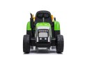LEAN CARS Traktor na Akumulator z Przyczepą XMX611 Zielony