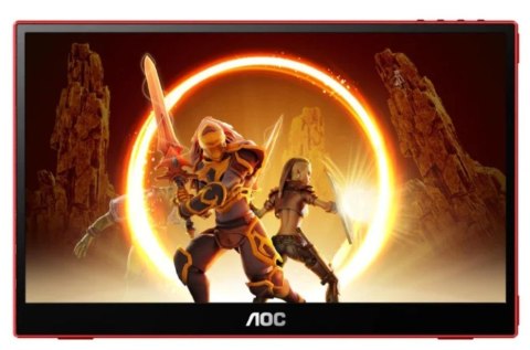 Monitor 16G3 15.6 cala IPS 144 Hz MicroHDMI USB-C AOC