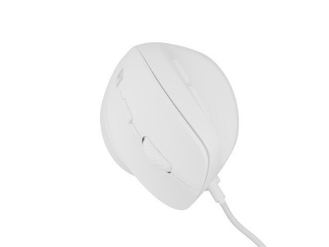 Mysz wertykalna CRAKE 2 PRO 128000DPI optyczna biała Natec Mysz wertykalna CRAKE 2 PRO 128000DPI optyczna biała Natec