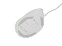 Mysz wertykalna CRAKE 2 PRO 128000DPI optyczna biała Natec