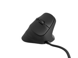 Mysz wertykalna CRAKE 2 PRO 128000DPI optyczna czarna Natec