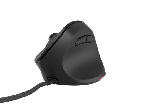 Mysz wertykalna CRAKE 2 PRO 128000DPI optyczna czarna Natec Mysz wertykalna CRAKE 2 PRO 128000DPI optyczna czarna Natec