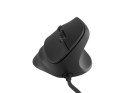 Mysz wertykalna CRAKE 2 PRO 128000DPI optyczna czarna Natec