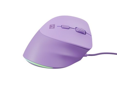 Mysz wertykalna CRAKE 2 PRO 128000DPI optyczna lawendowa Natec Mysz wertykalna CRAKE 2 PRO 128000DPI optyczna lawendowa Natec