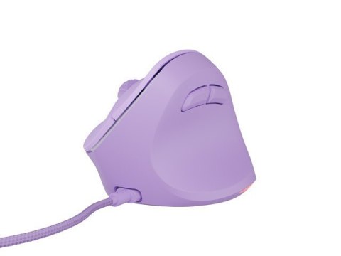 Mysz wertykalna CRAKE 2 PRO 128000DPI optyczna lawendowa Natec Mysz wertykalna CRAKE 2 PRO 128000DPI optyczna lawendowa Natec
