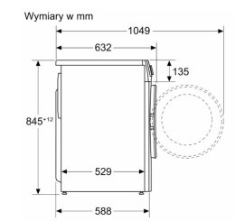 Pralka wolnostojąca WGE02201PL Bosch